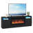 70" TV Stand with Storage Cabinets, Modern Wooden Entertainment Center-1103697154