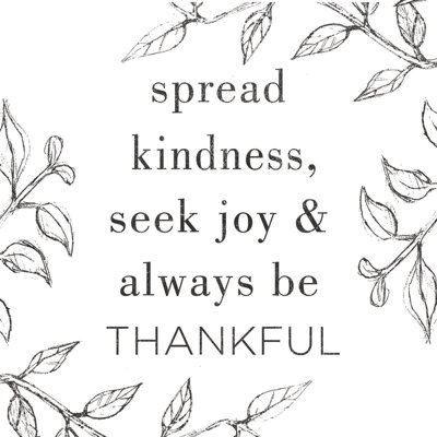 Spread Kindneno Script - Wrapped Canvas Print