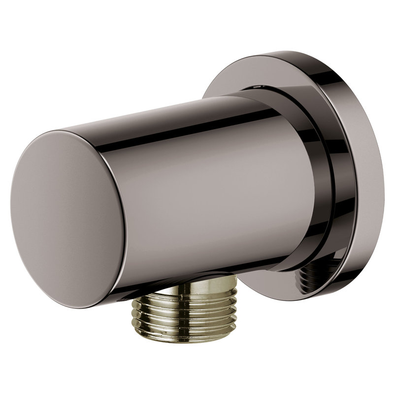 Rainshower 1/2-Inch Handheld Shower Wall Union, Graphite