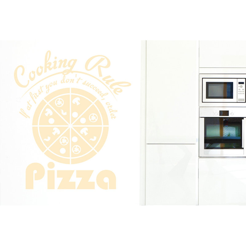 Food & Beverage Wall Decal, Beige