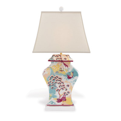 Canton Porcelain Table Lamp