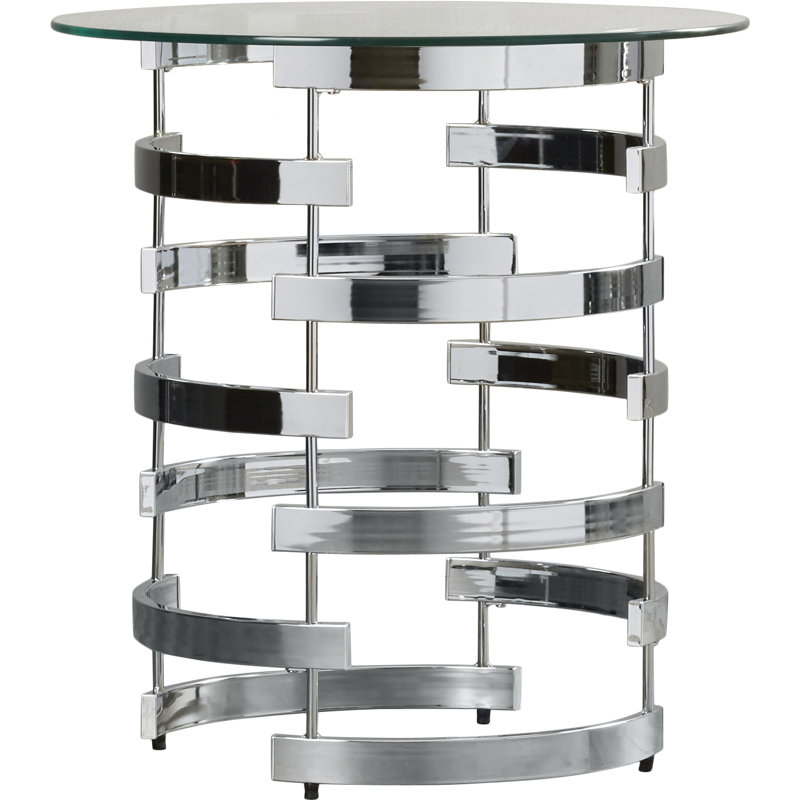 Table de bout en verre Telly