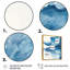 «Imperial Blue Solitude II», reproduction sur toile-1335990222-1335990218