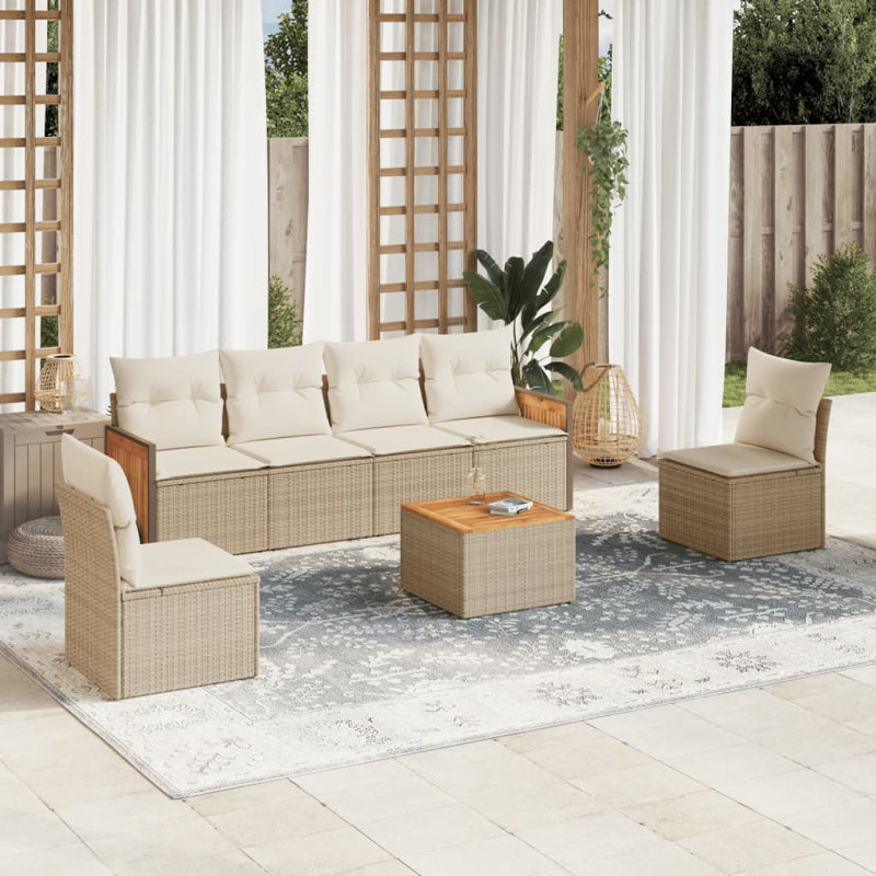 Ensemble de canapé de jardin Vidaxl
