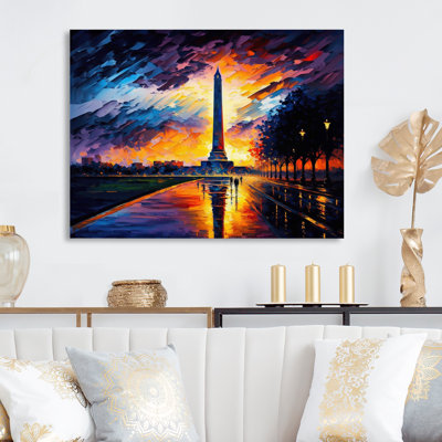 " Washington Skyline At Sunset I "
