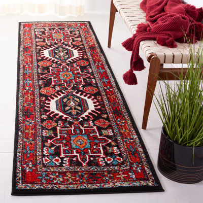 Tapis rouge / noir Vintage Performance