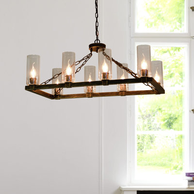 Devonte 8 - Light Shaded Chandelier