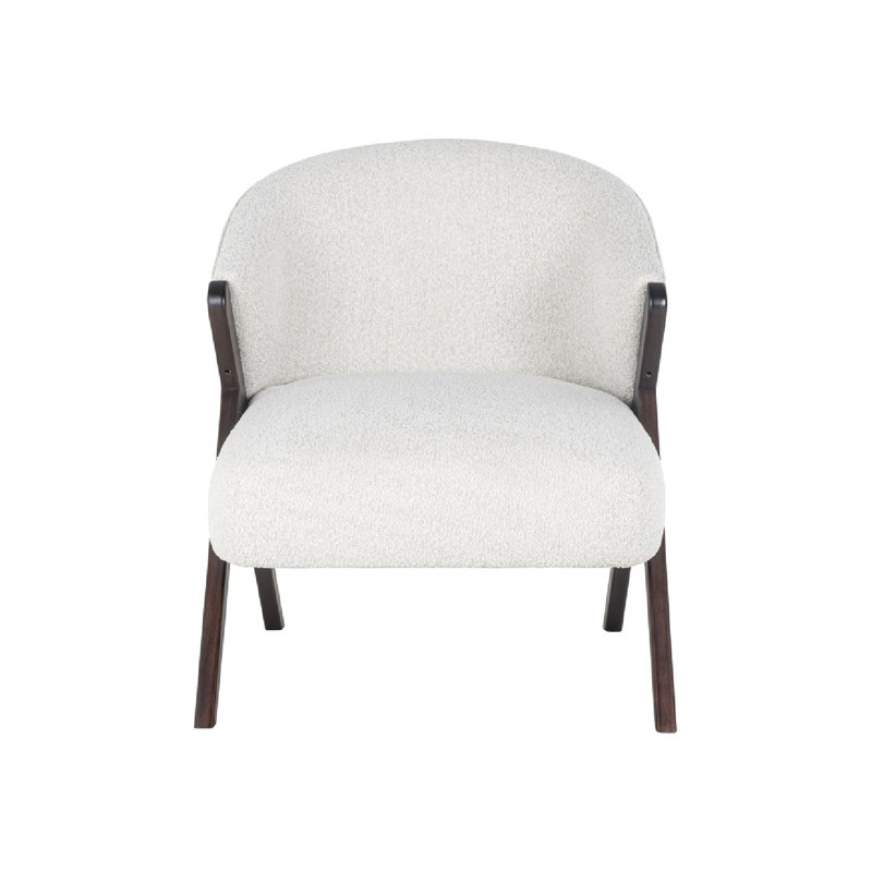 Fauteuil en polyester de 26 pouces de largeur Mia