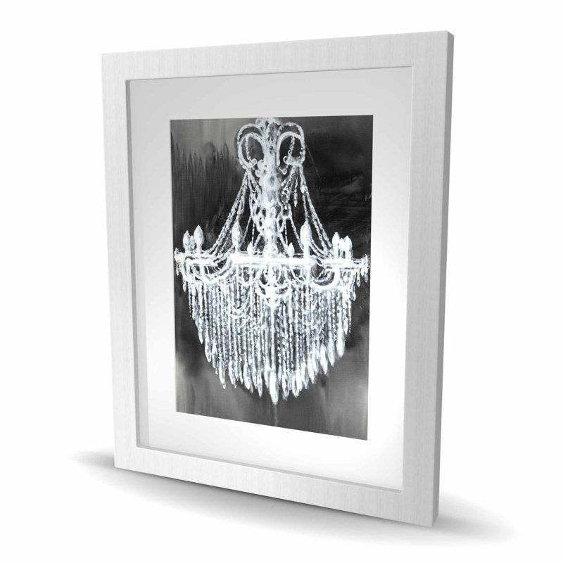 Grand lustre glam - impression d'objets de nature morte pour la décoration intérieure