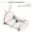 Lit princesse rembourré en forme de lapin-121079757