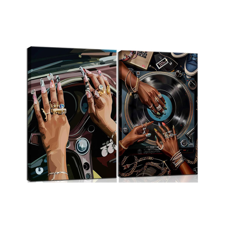 2 Piece Wrapped Canvas Print