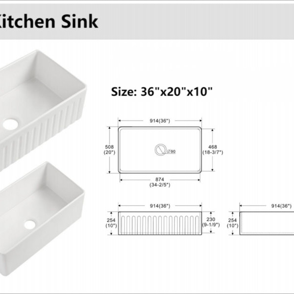 Dimensions du produit