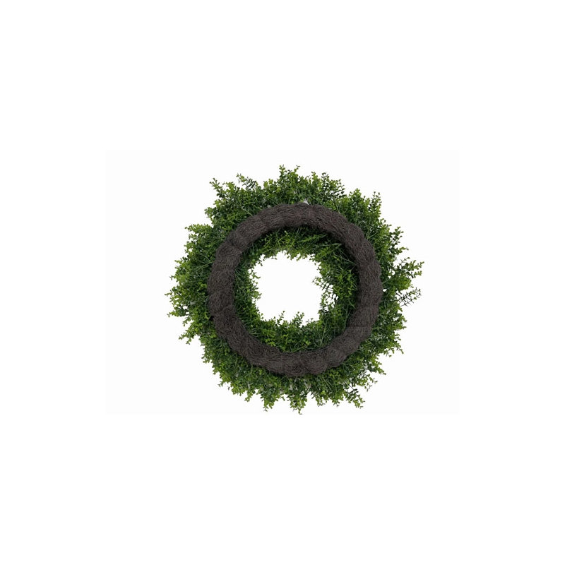 30" Artificial Boxwood Wreath