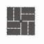 Carreaux de terrasse en plastique emboîtables, paquet de 44 tuiles de patio, 12 po x 12 po carré imperméable pour l'extérieur, utilisation de tous les temps, tuiles de patio pour la terrasse du balcon de la piscine-130196511