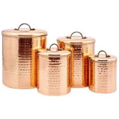 Metal Canister - Set of 4