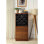 Armoire à vin rectangulaire avec rangement Wangaratta