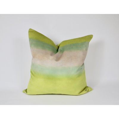 Coussin en velours Sunset