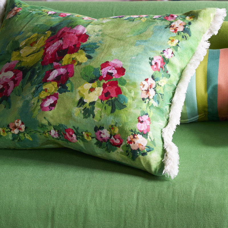 Ghirlanda Emerald Decorative Pillow