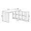 Bureaux noirs en bois massif en forme de L-107659465-107659468