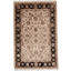 Hand-Knotted High-Quality Camel and Black Area Rug