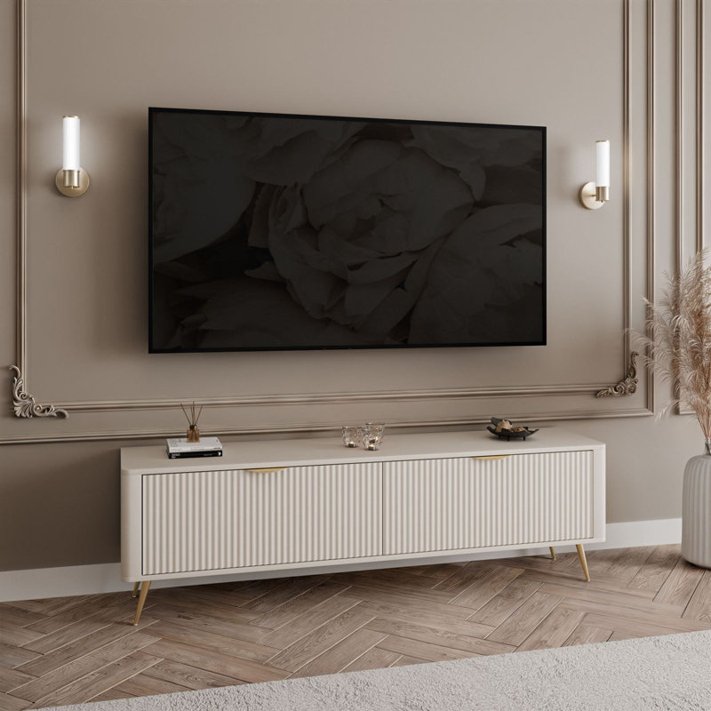 TV Stand for TVs up to 50", Beige