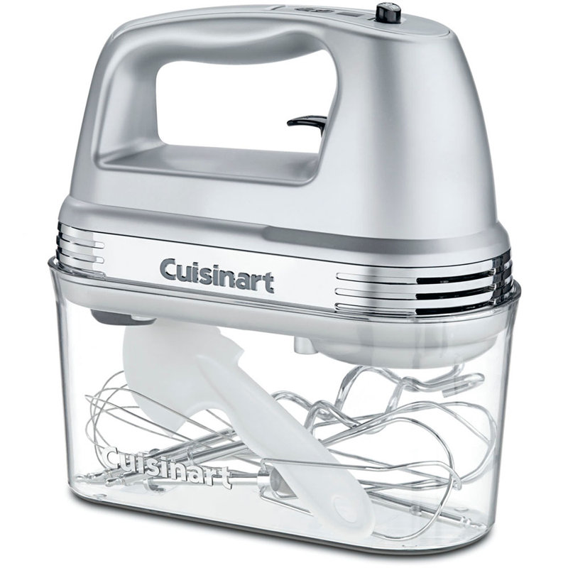 Cuisinart 9 Speed Hand Mixer, Brushed Chrome