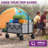 Collapsible Foldable Beach Wagon Cart Utility Cart with Folding Tailgate