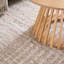 Middleton Round Slatted Coffee Table Oak effect
