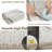 Paxston Modern Shag White Area Rug With Non-Slip Backing-621768135-626491421