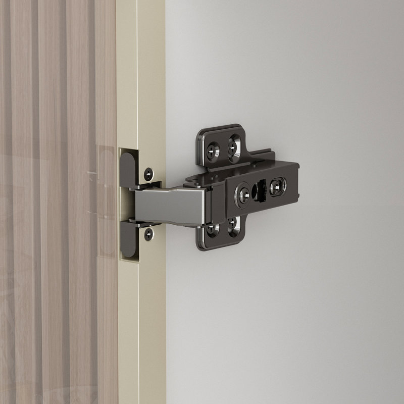 Vitrine lumineuse 2 portes Camilly, Blanc