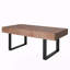 Table basse rustique en bois industriel