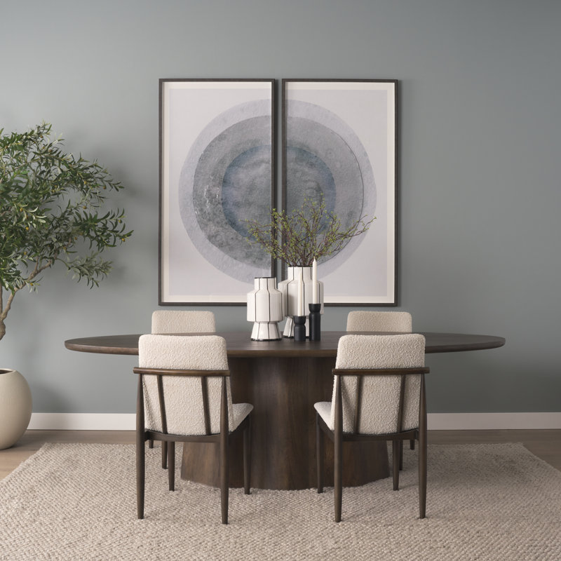 Petit vase en céramique Nelsa, H 15,94 po x l 9,84 po x P 9,84 po