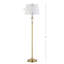 Lampe sur pied 61 po Kowalewski