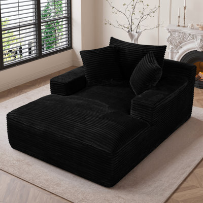 Fauteuil à billes en fausse fourrure