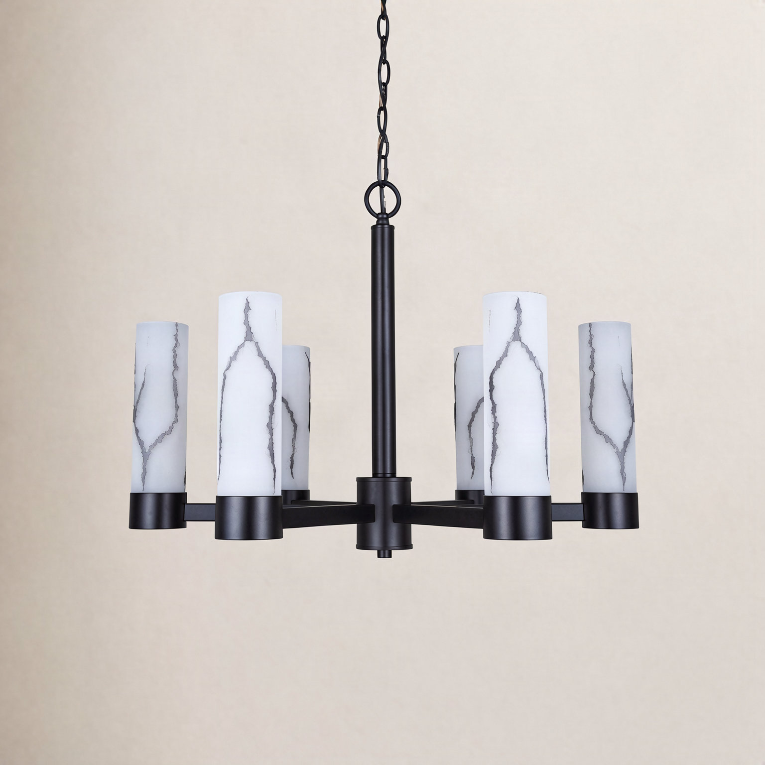 Jaqueze 6 - Light Dimmable Chandelier