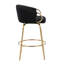 Tabouret de comptoir pivotant 26,25 po Arabelle-1260091774