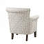 Chaise rembourrée en rayonne avec 4 pieds-2122657414
