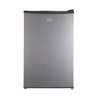 BLACK+DECKER 4.3-cu ft Standard-depth Freestanding Mini Fridge Freezer  Compartment (Black) ENERGY STAR in the Mini Fridges department at