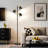 67" Tree Floor Lamp with Remote Control and 3 Bulbs included-158223449
