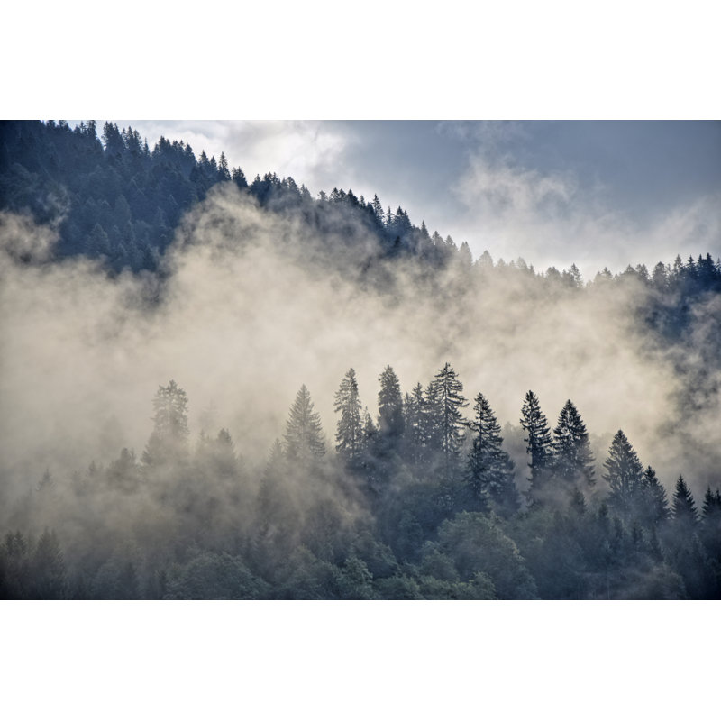 " Morning Fog Near Schoppernau ", 8" H x 12" W  