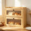 Wood Food Storage Container-604128845