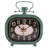  9.25" Wall/Table Metal Quartz Clock