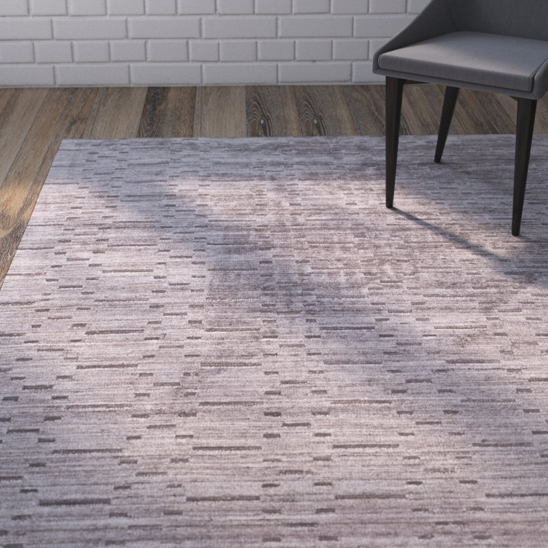 Ginevra Viscose Geometric Indoor Rug, Rectangle 9' x 13'