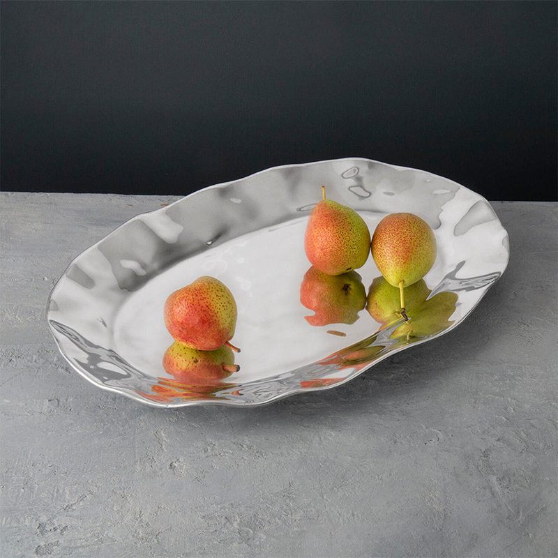 Soho Platter, 1.75" H x 18.25" L x 12" W