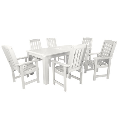 Kile 6 - Person Patio Dining Set with Rectangular Table