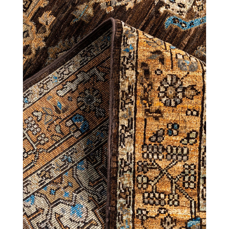 Serapi One-of-a-Kind 4' 2" X 5' 6" Hand Knotted Area Rug