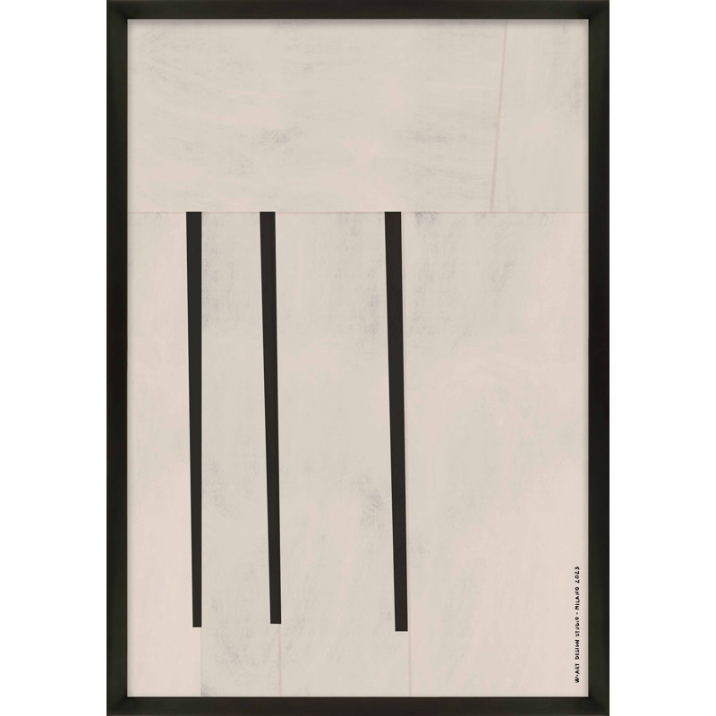 Scattered 2 Print by Romina Gadler, Black Paper Framed, 30" H x 21" W