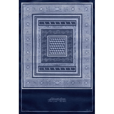 Indigo Tile III by Vision Studio -  Graphic Art