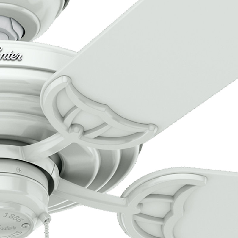 52" Sea Air 5 - Blade Outdoor Standard Ceiling Fan with Pull Chain
