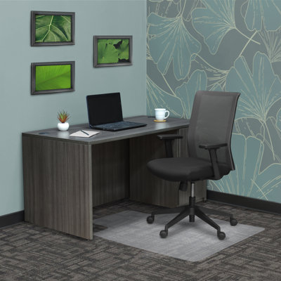 Regency Gripper Office Chair Mat with lip, Thick 2.2mm, 36 x 48 inch - Clear